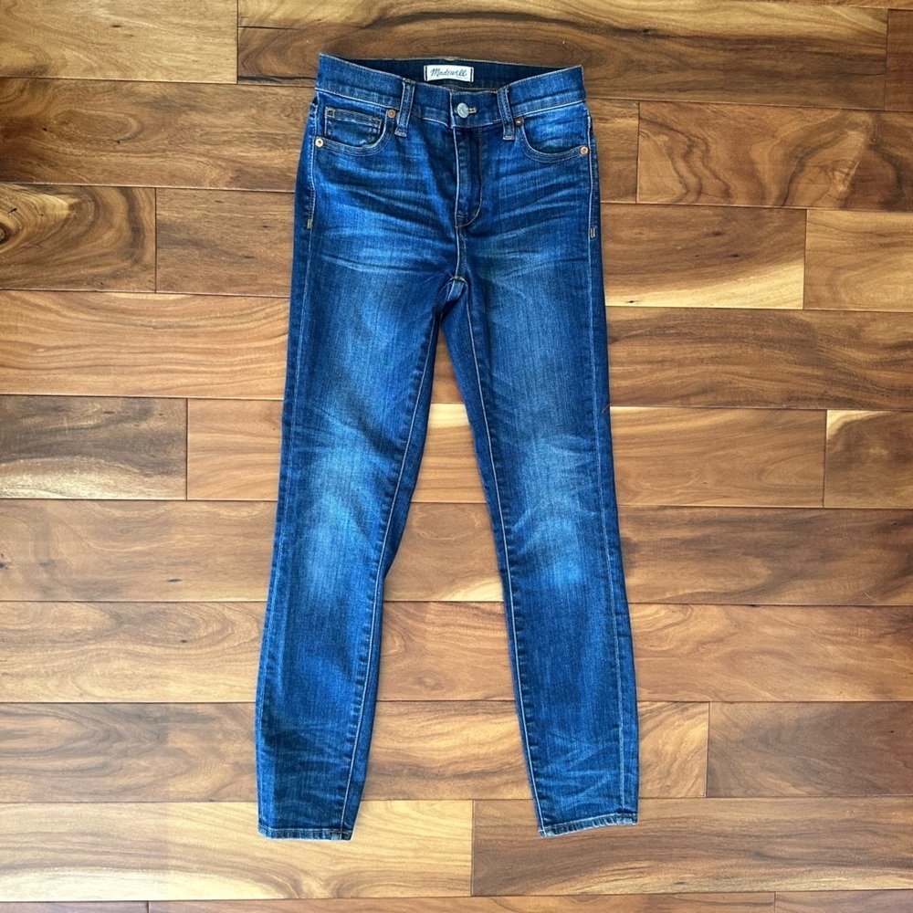 Madewell High Rise Skinny Denim Jeans size 24